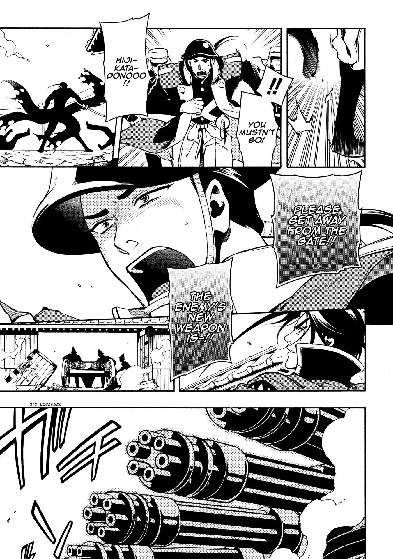 Peace Maker Kurogane Chapter 67 page 20 - Chapter 67: Scold