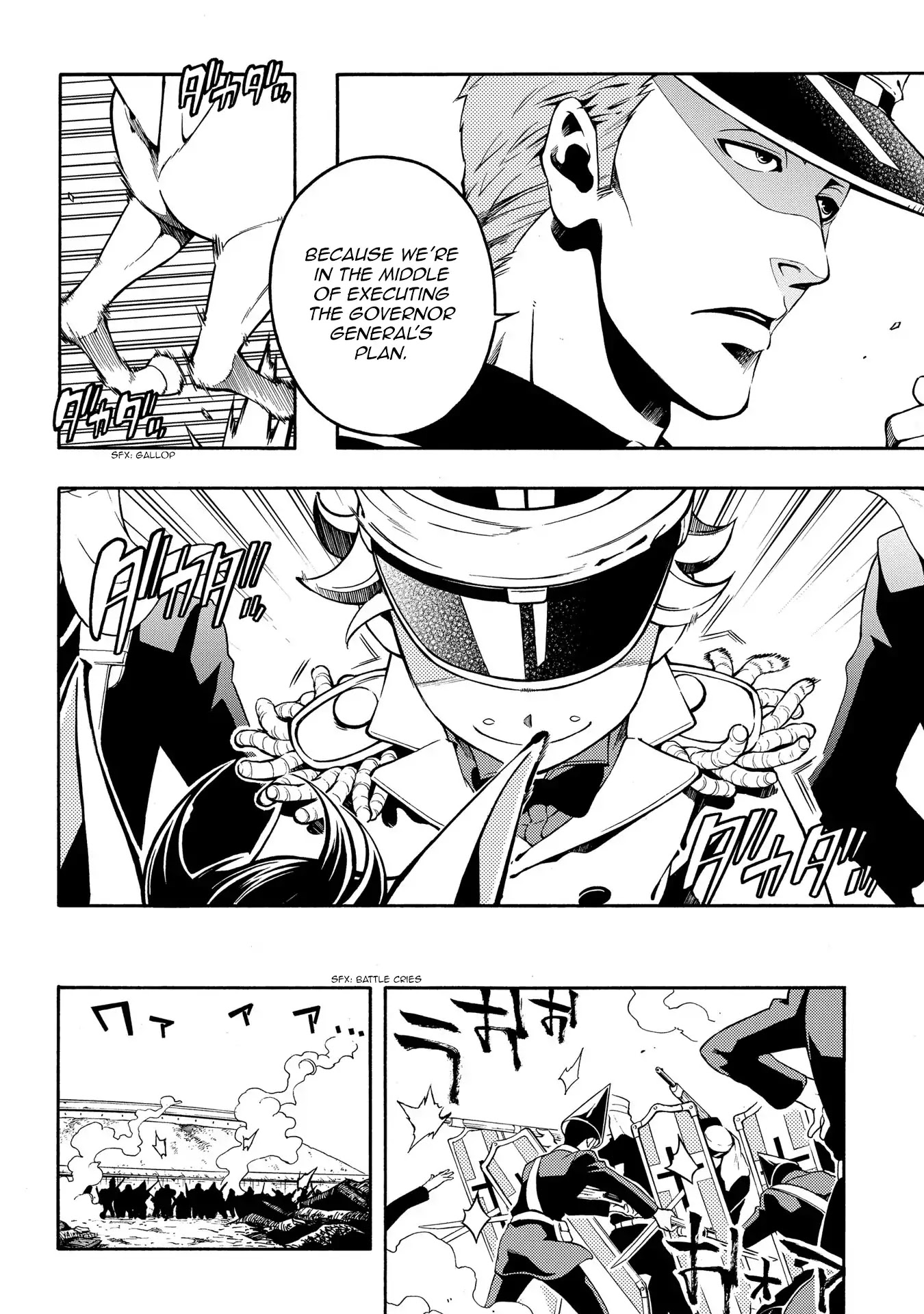 Peace Maker Kurogane Chapter 67 page 7 - Chapter 67: Scold