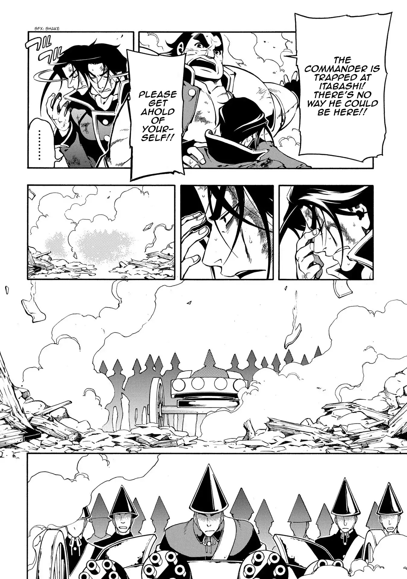 Peace Maker Kurogane Chapter 68 page 13 - Chapter 68: Hallucination