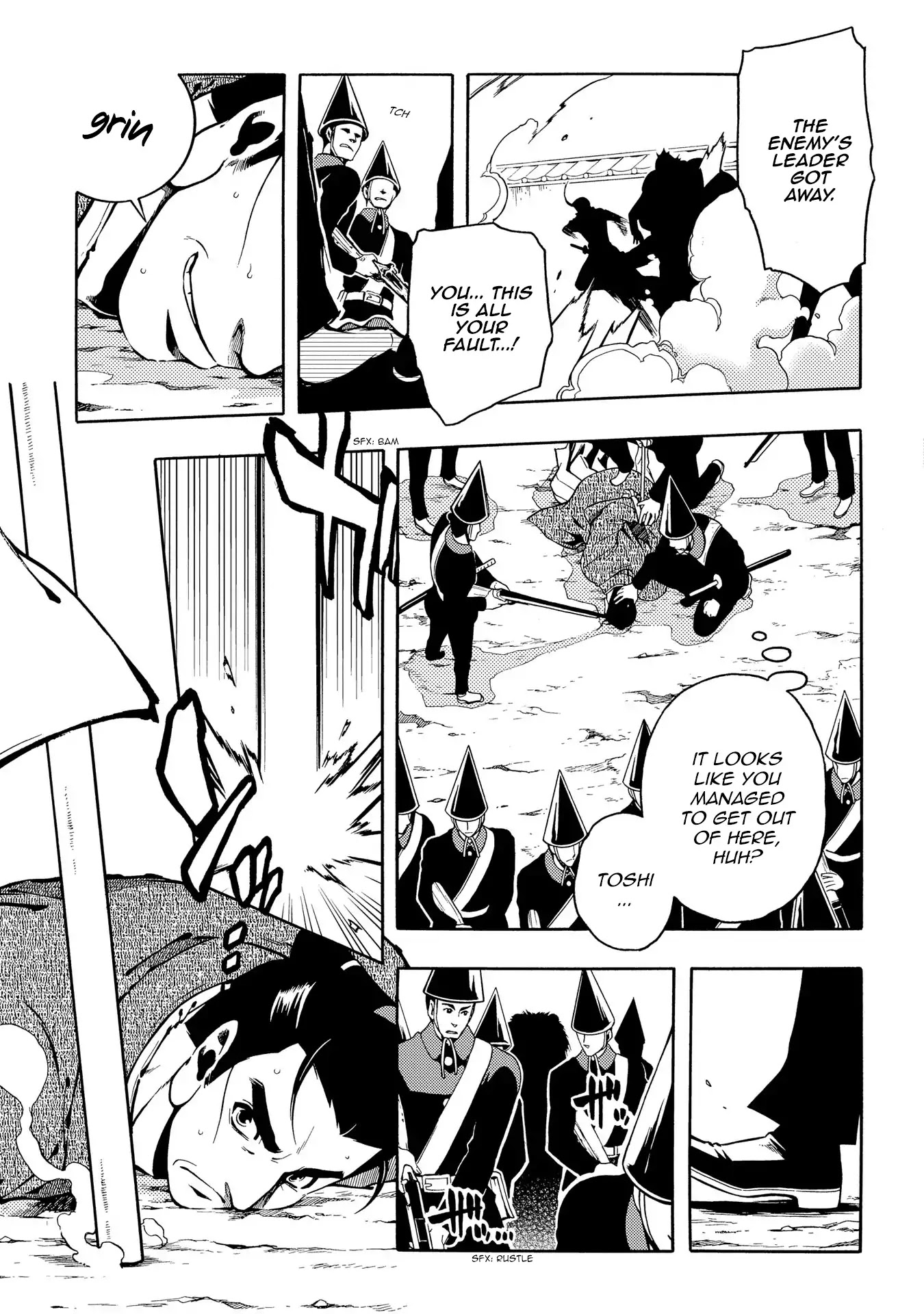 Peace Maker Kurogane Chapter 68 page 16 - Chapter 68: Hallucination