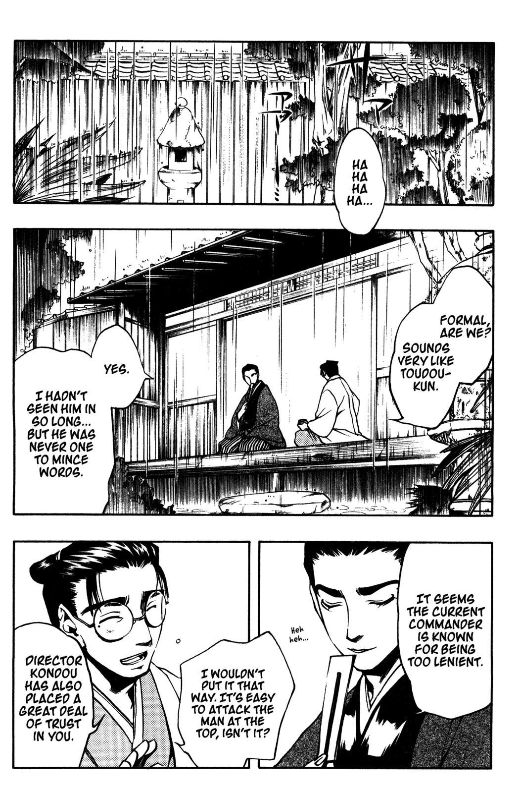 Peace Maker Kurogane Chapter 7 page 10 - Chapter 7: Rain