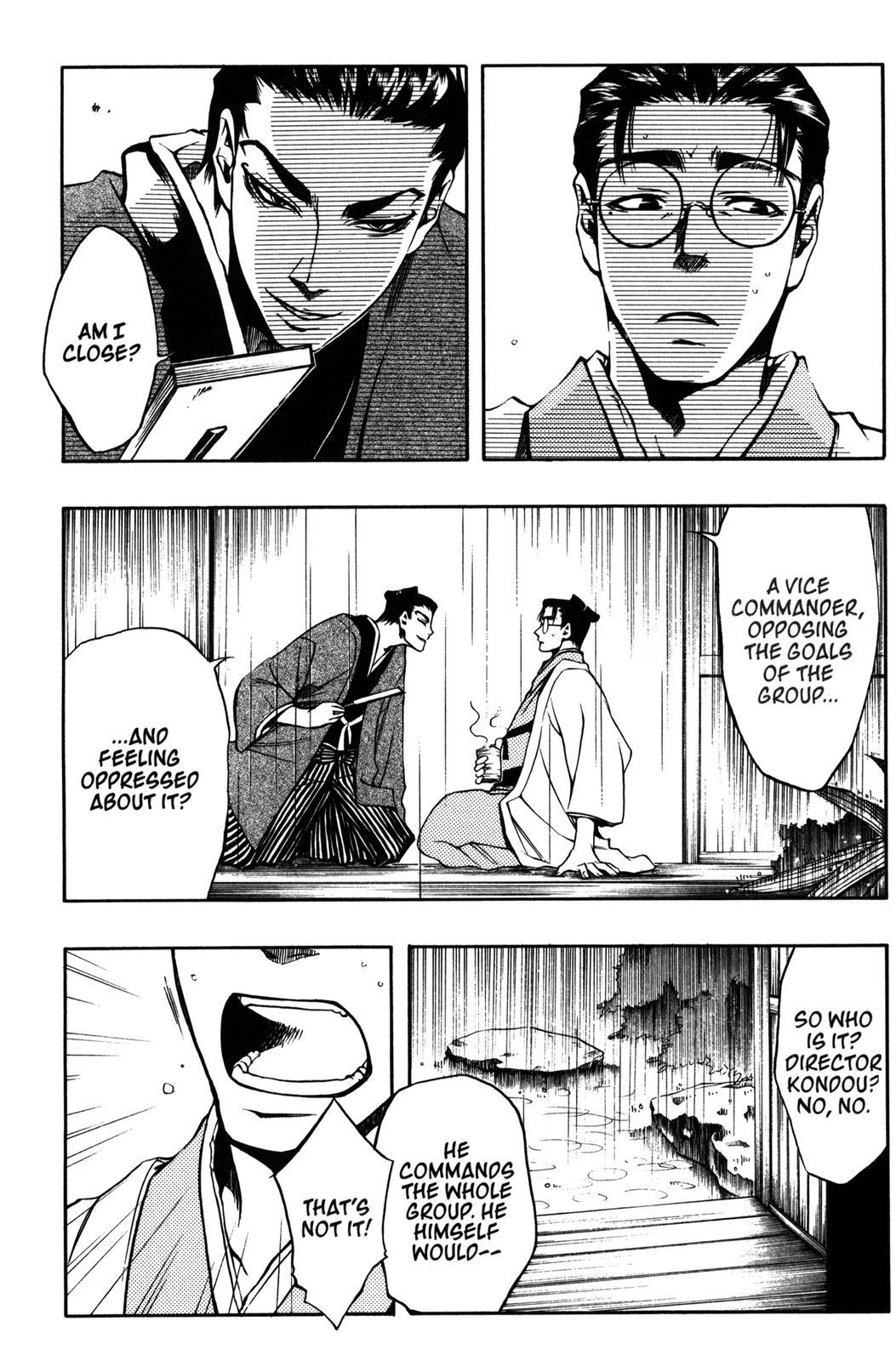Peace Maker Kurogane Chapter 7 page 13 - Chapter 7: Rain