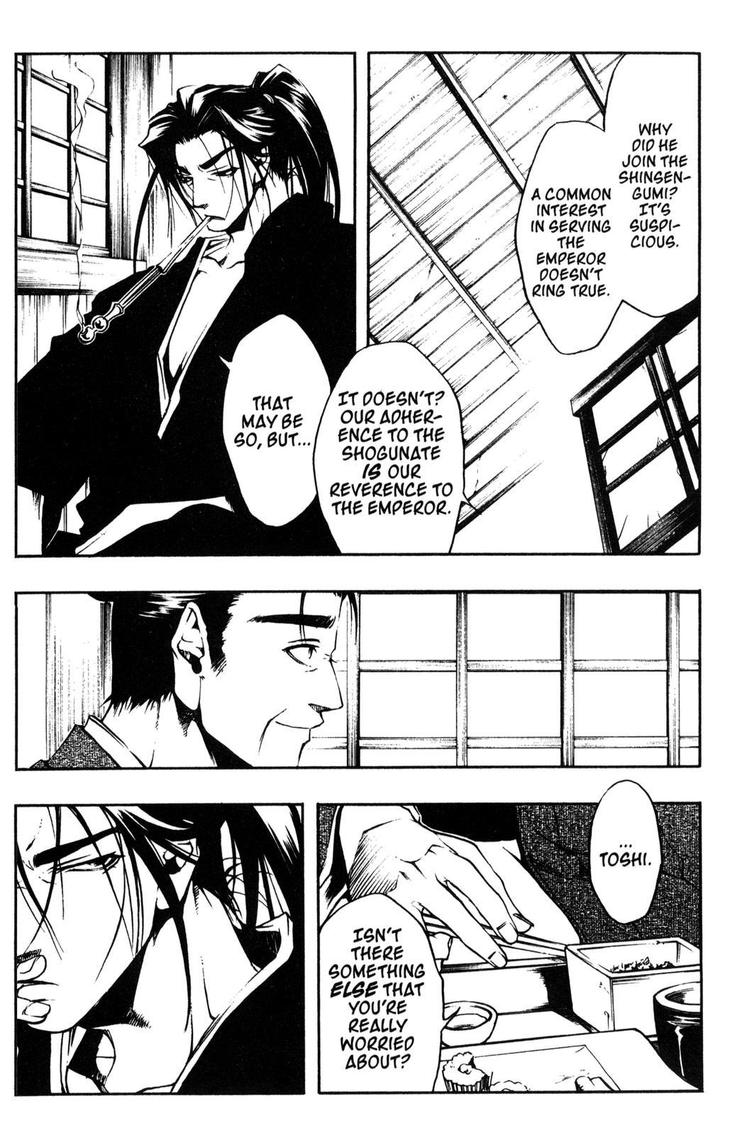 Peace Maker Kurogane Chapter 7 page 32 - Chapter 7: Rain