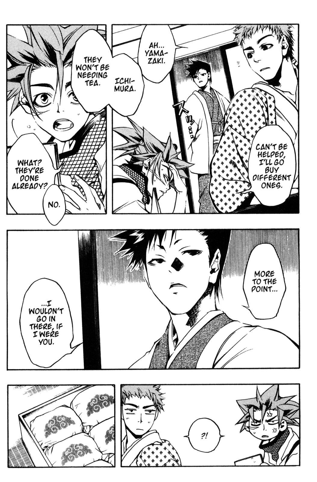 Peace Maker Kurogane Chapter 7 page 36 - Chapter 7: Rain