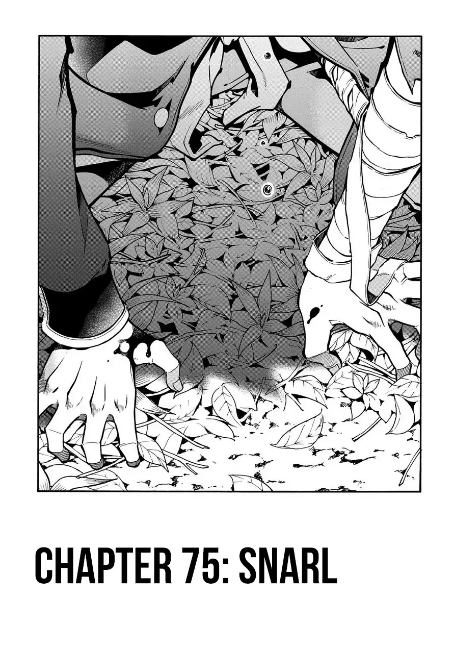 Peace Maker Kurogane Chapter 75 page 1 - Chapter 75: Snarl