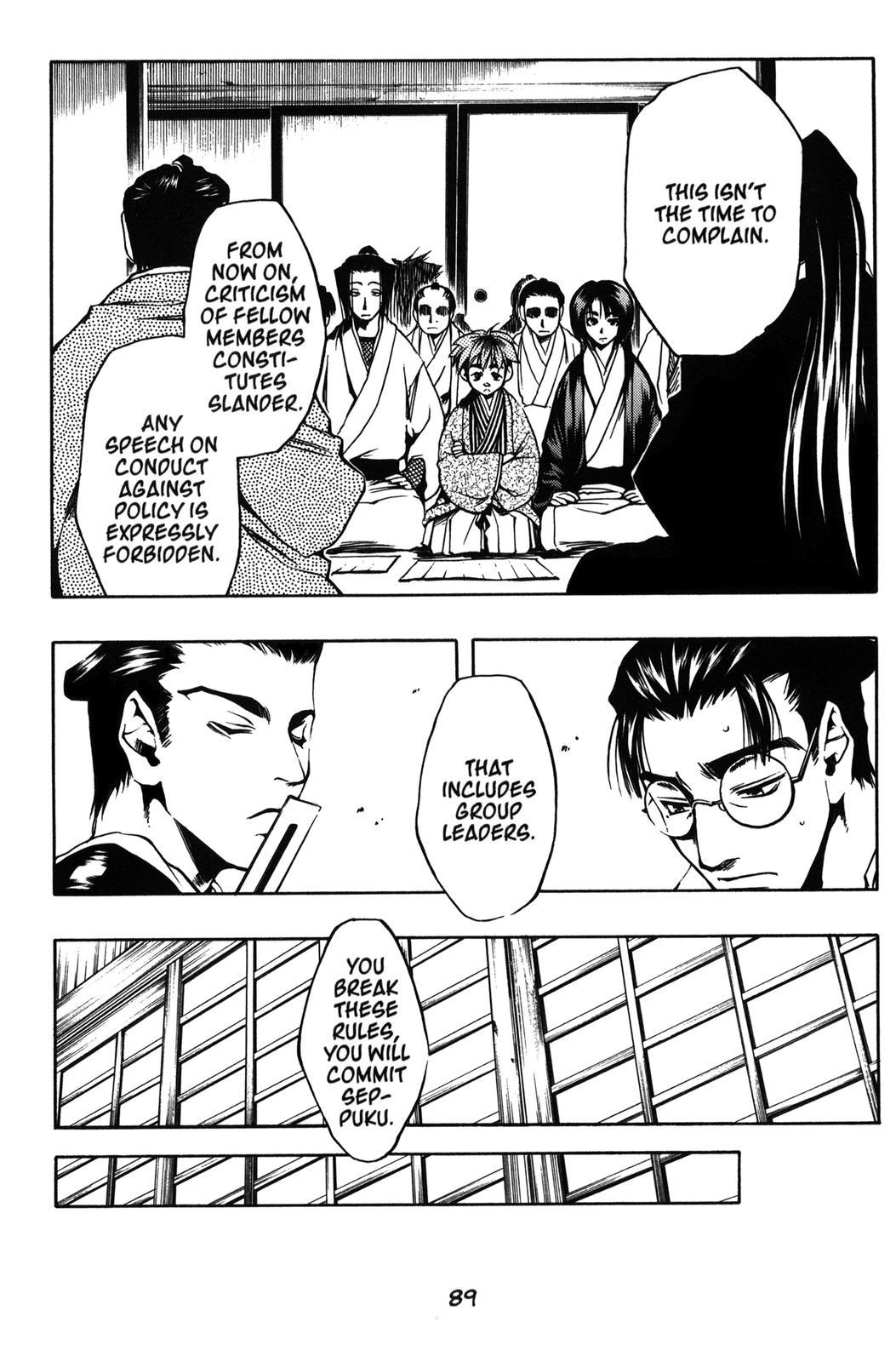 Peace Maker Kurogane Chapter 8 page 10 - Chapter 8: Snow