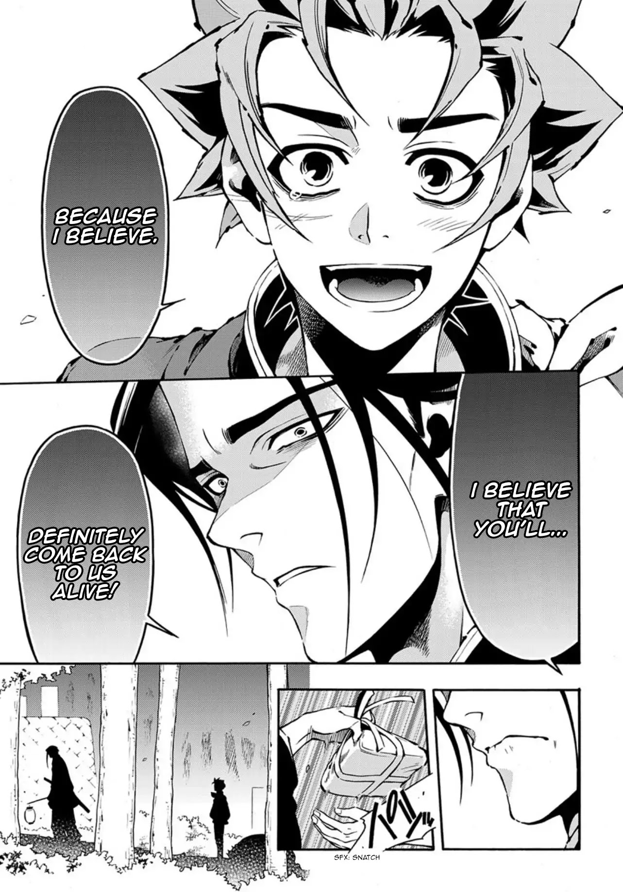 Peace Maker Kurogane Chapter 84 page 13 - Chapter 84: Decline