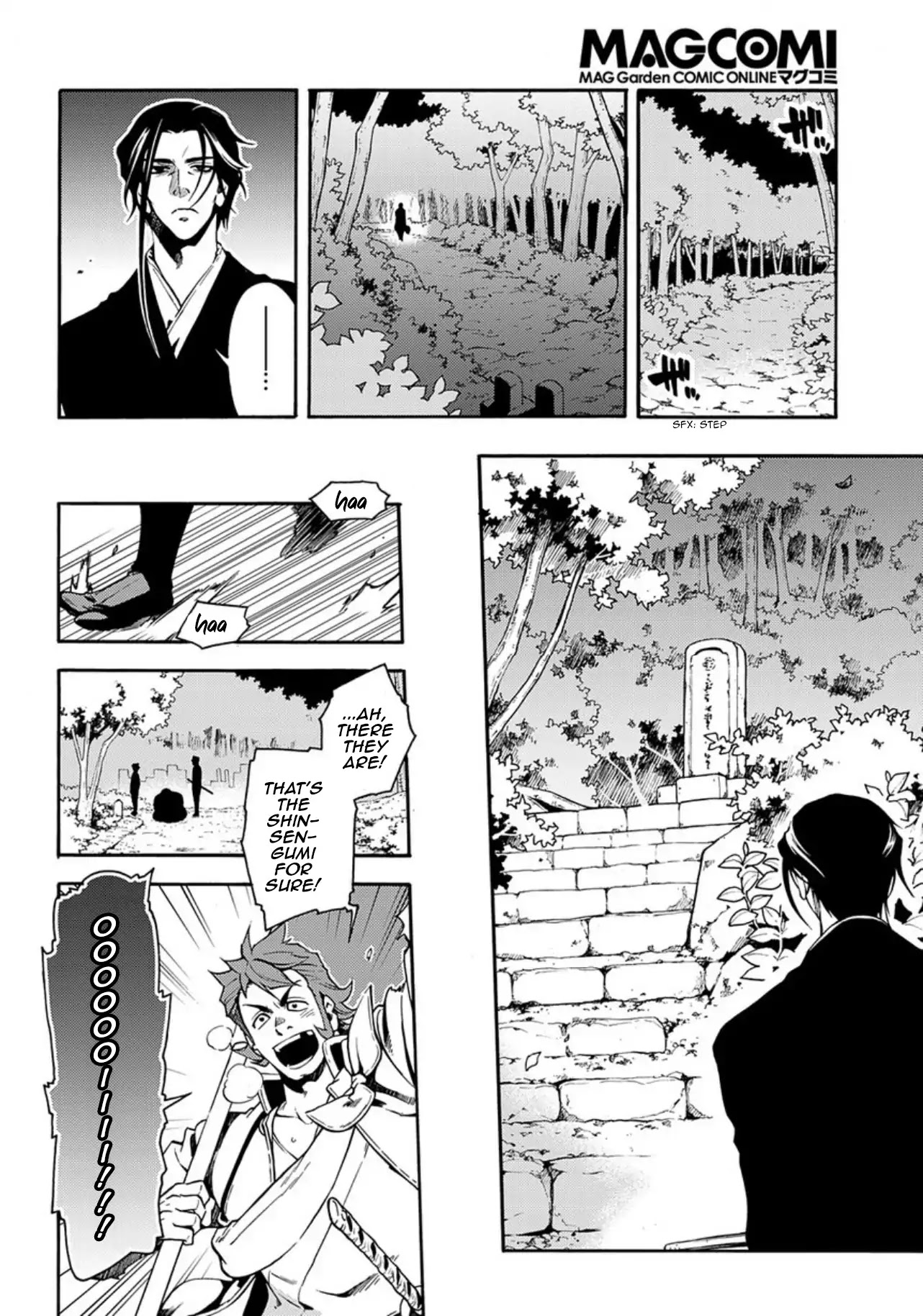 Peace Maker Kurogane Chapter 84 page 14 - Chapter 84: Decline