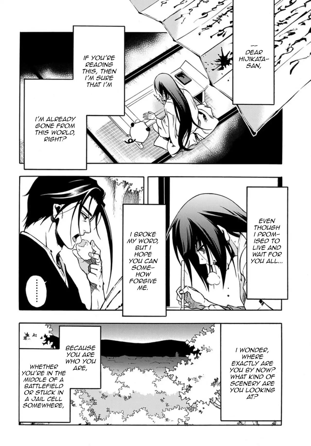 Peace Maker Kurogane Chapter 84 page 28 - Chapter 84: Decline
