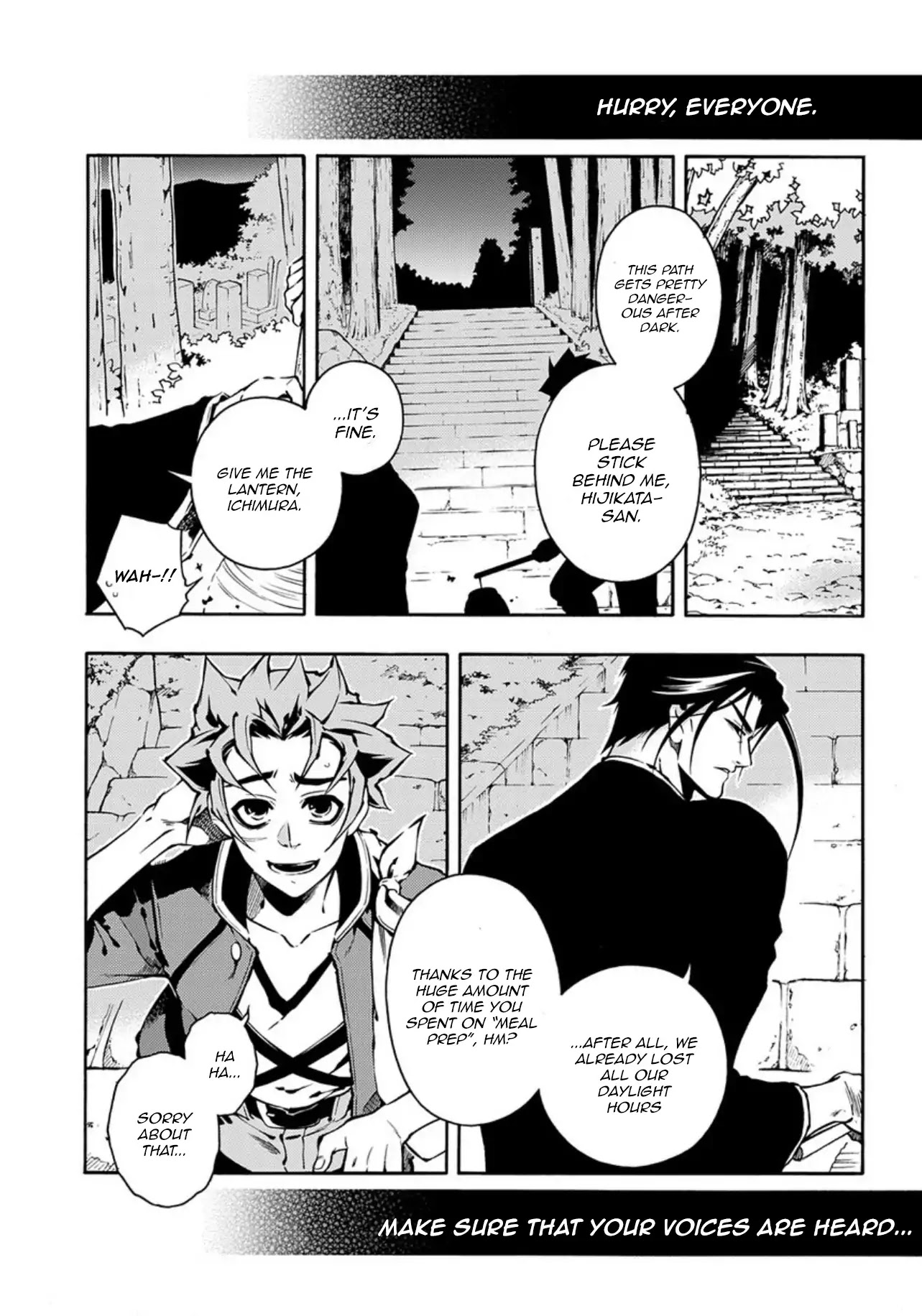 Peace Maker Kurogane Chapter 84 page 3 - Chapter 84: Decline