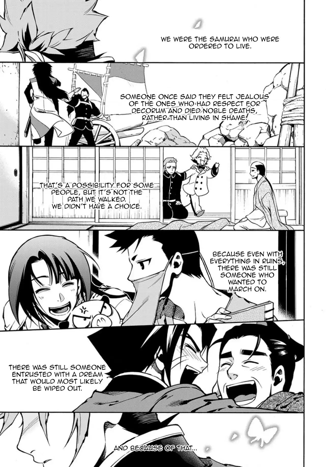 Peace Maker Kurogane Chapter 84 page 34 - Chapter 84: Decline