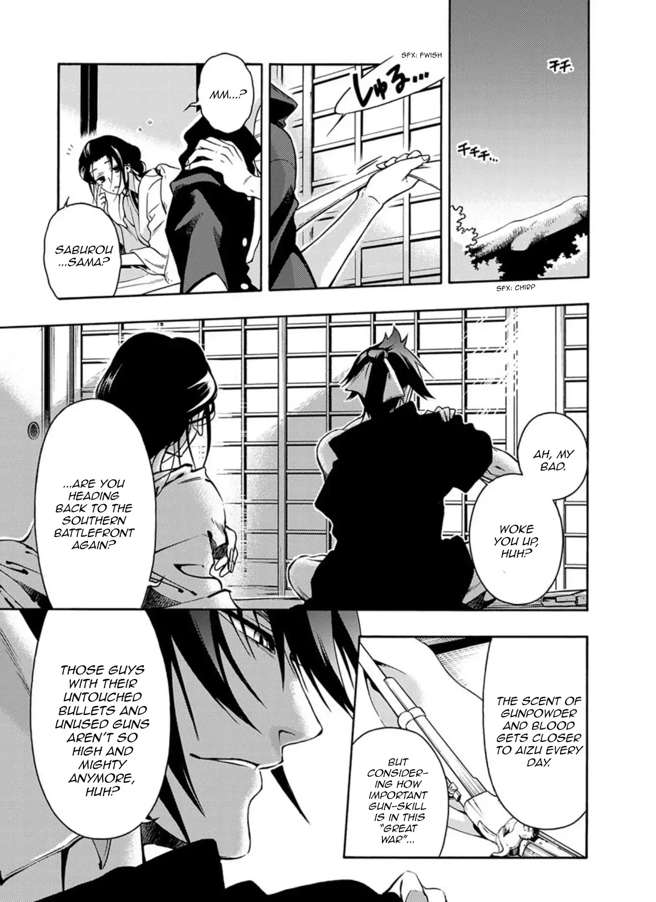 Peace Maker Kurogane Chapter 85 page 1 - Chapter 85: Meeting