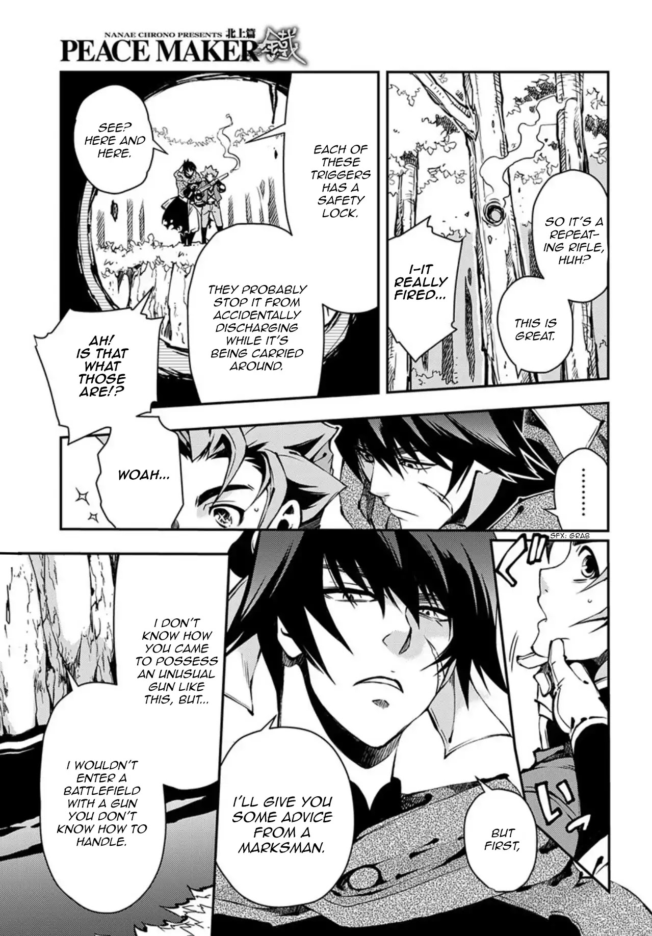 Peace Maker Kurogane Chapter 85 page 19 - Chapter 85: Meeting
