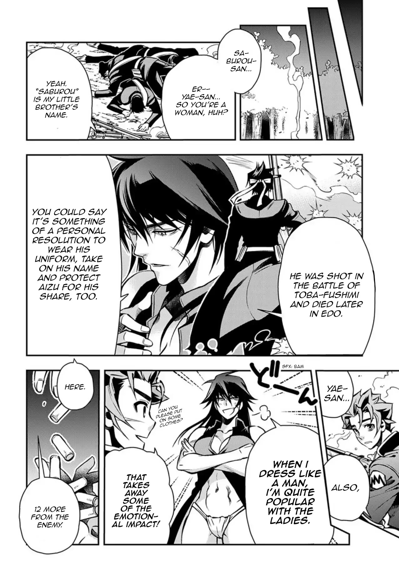 Peace Maker Kurogane Chapter 86 page 27 - Chapter 86: Drills