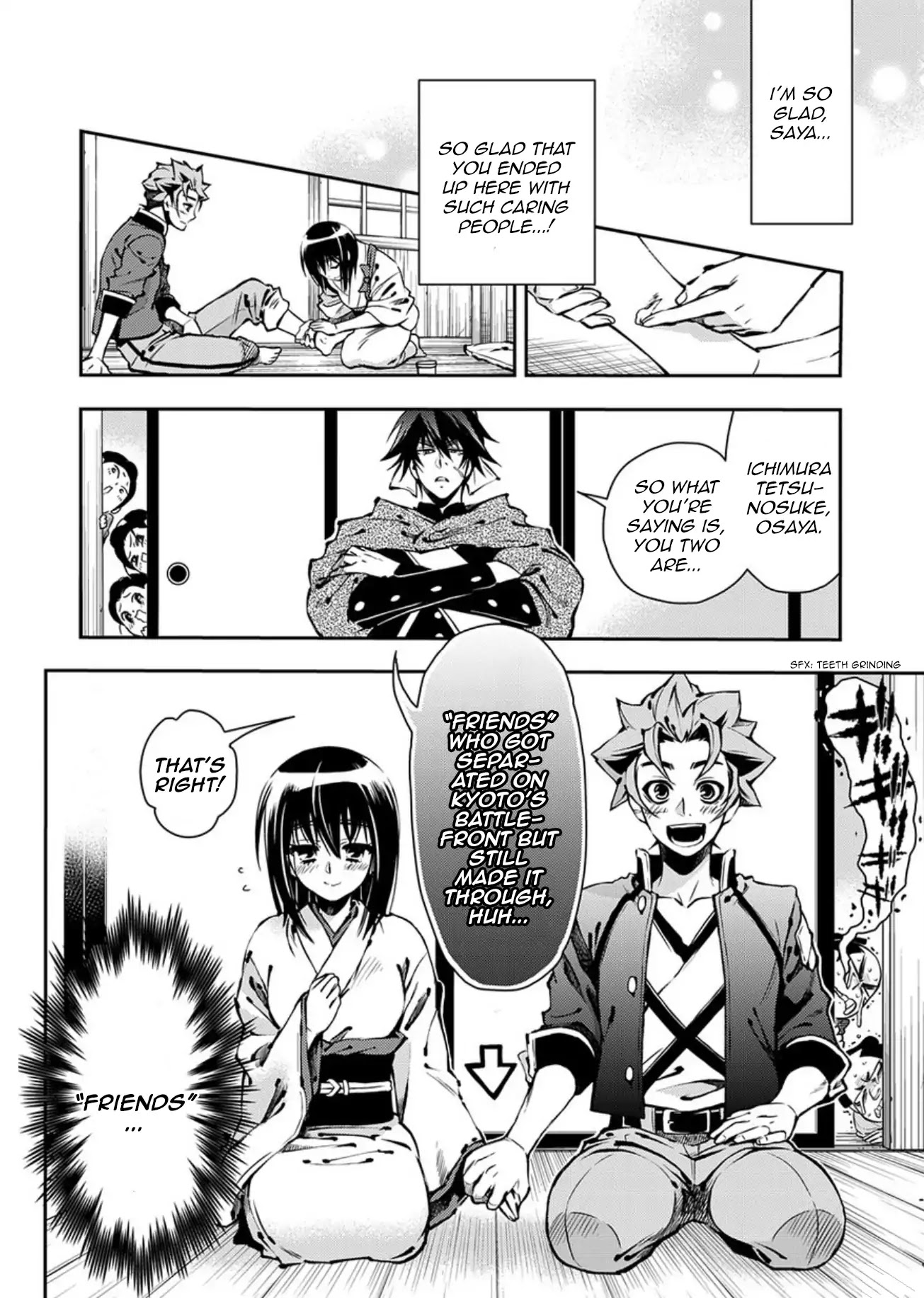 Peace Maker Kurogane Chapter 86 page 6 - Chapter 86: Drills