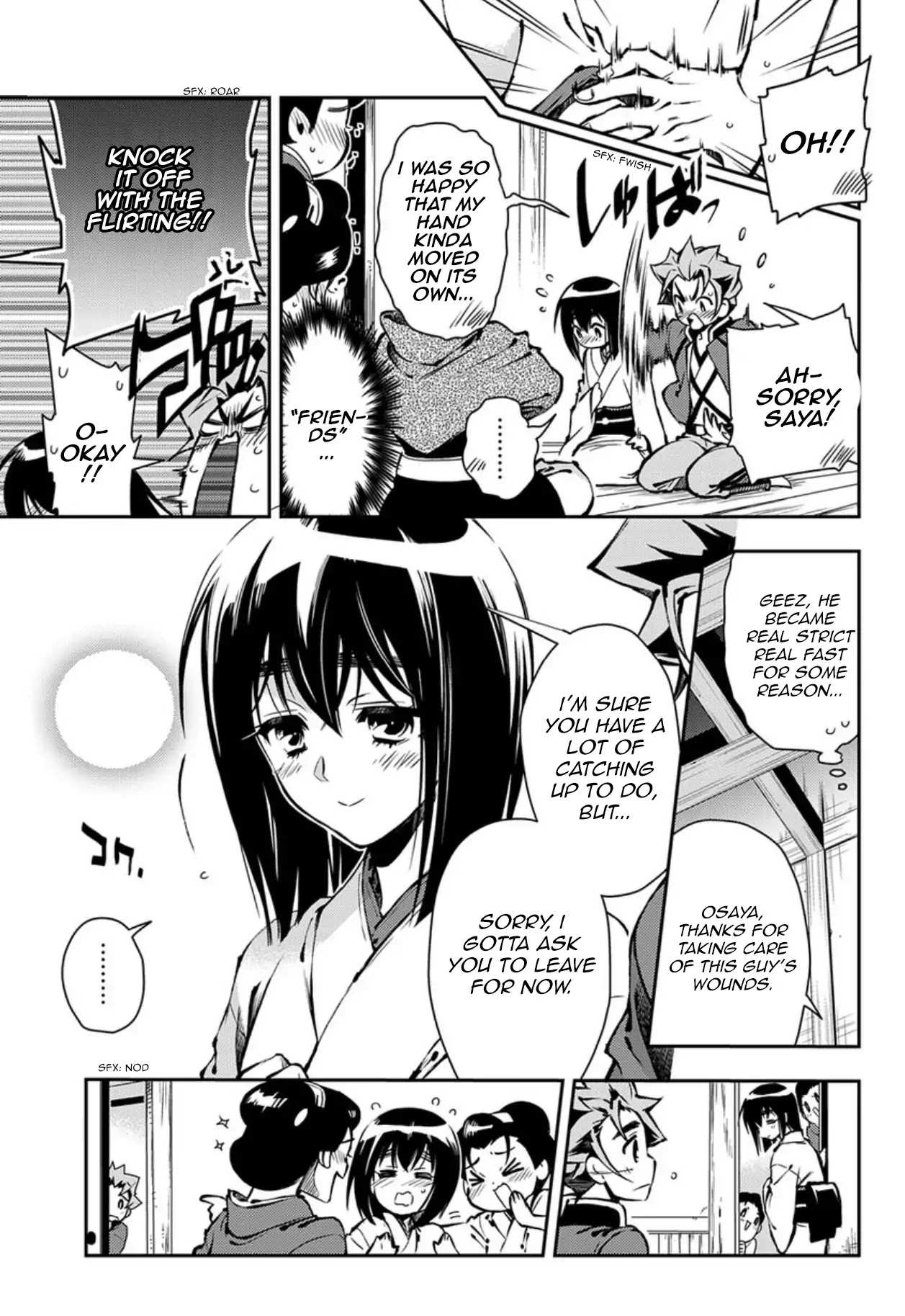 Peace Maker Kurogane Chapter 86 page 7 - Chapter 86: Drills