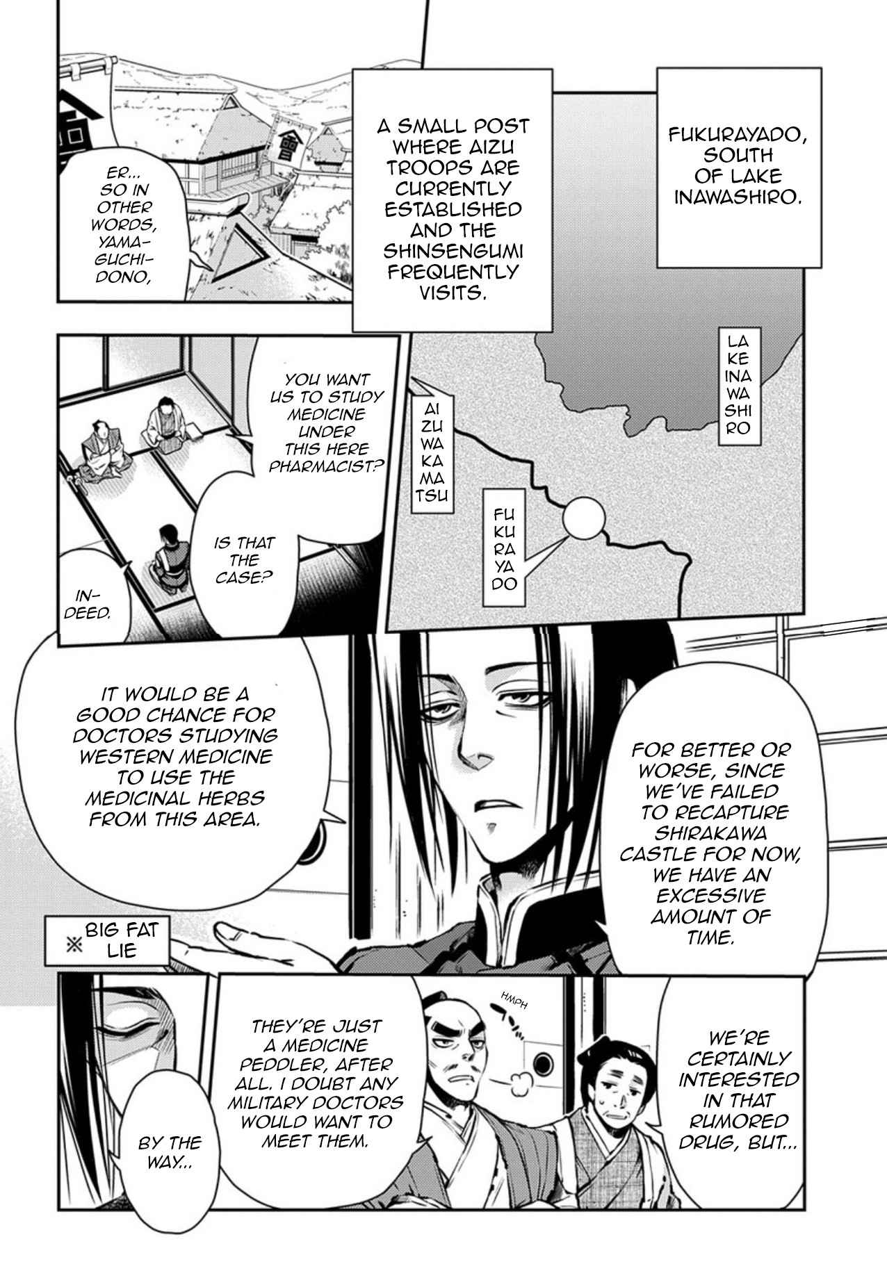 Peace Maker Kurogane Chapter 87 page 17 - Chapter 87: Declare