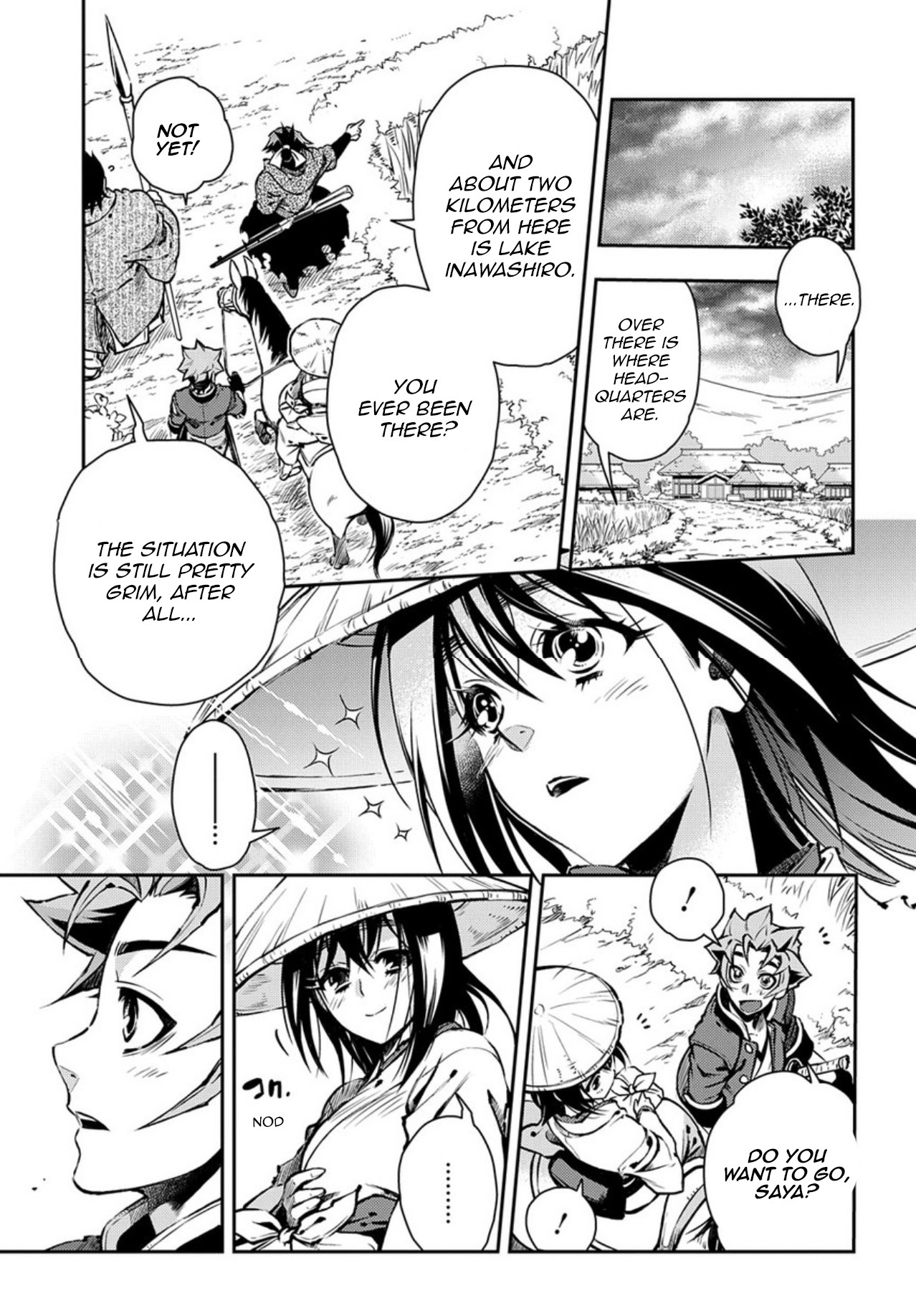Peace Maker Kurogane Chapter 87 page 22 - Chapter 87: Declare
