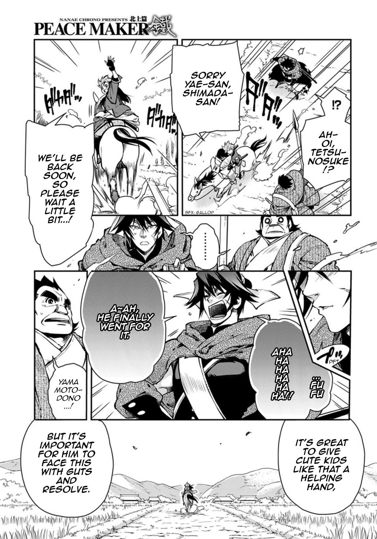 Peace Maker Kurogane Chapter 87 page 24 - Chapter 87: Declare