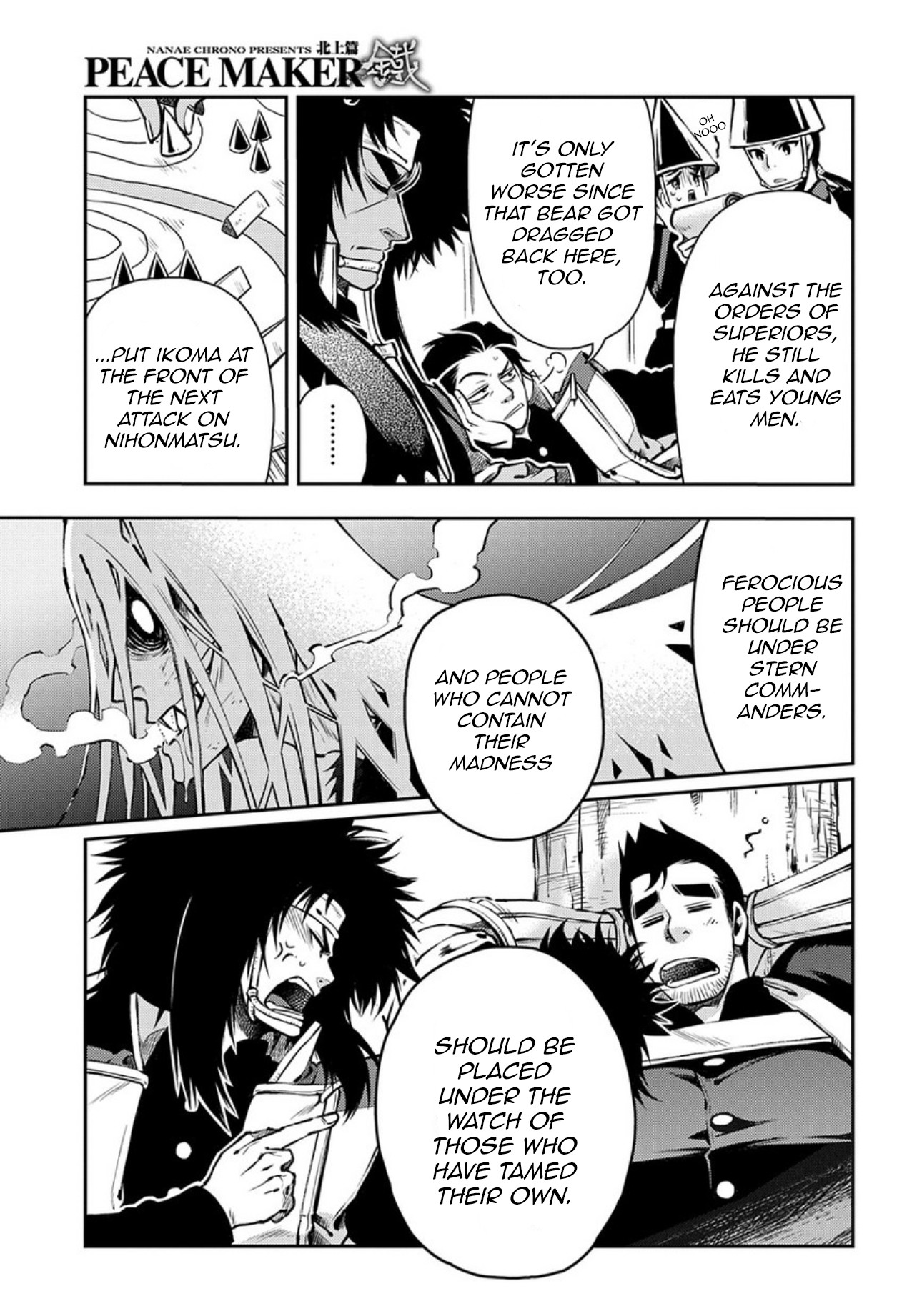 Peace Maker Kurogane Chapter 87 page 29 - Chapter 87: Declare