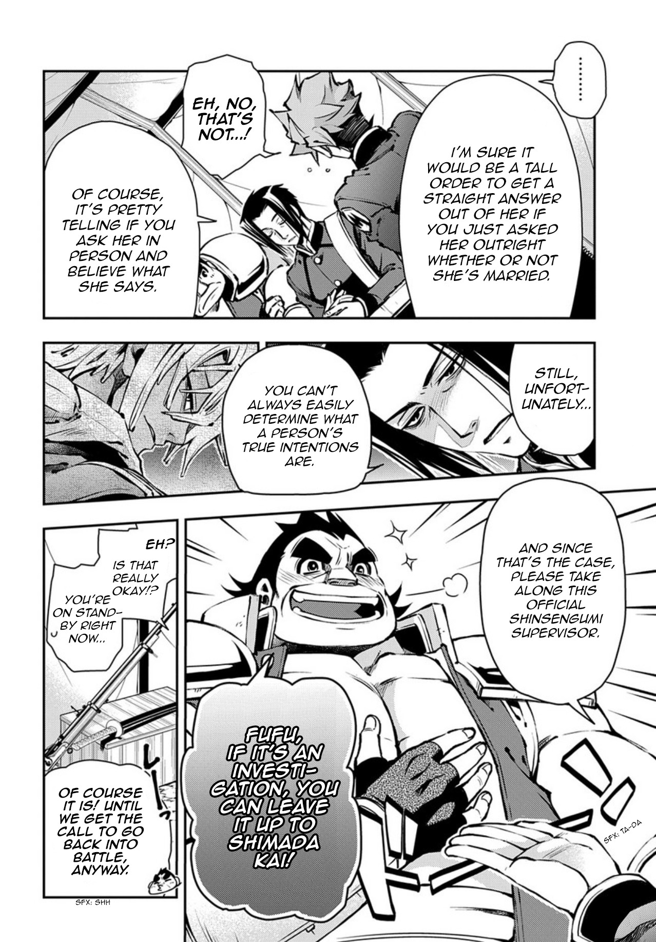 Peace Maker Kurogane Chapter 87 page 4 - Chapter 87: Declare