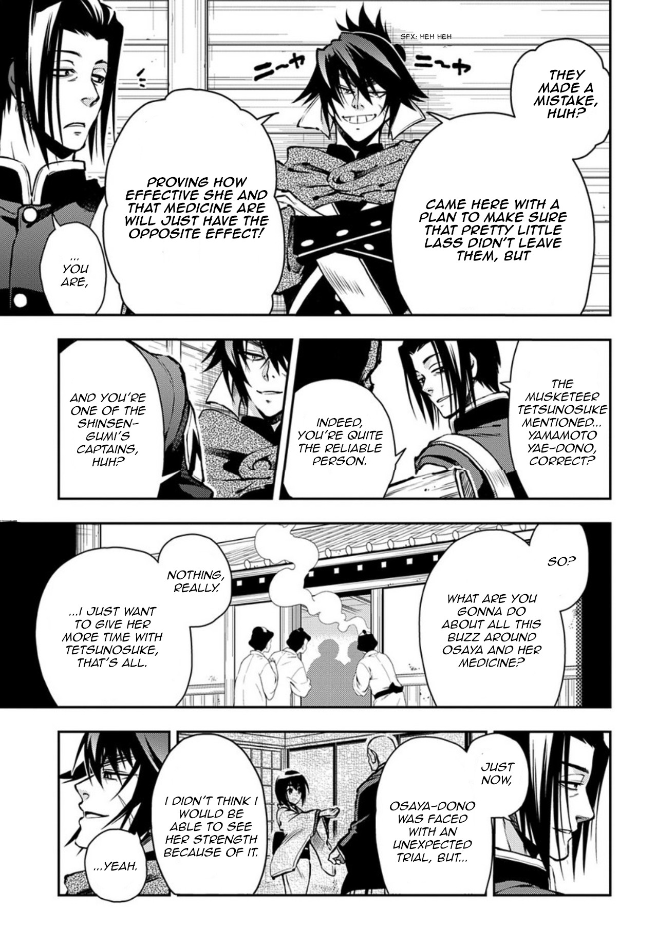 Peace Maker Kurogane Chapter 88 page 13 - Chapter 88: Almost