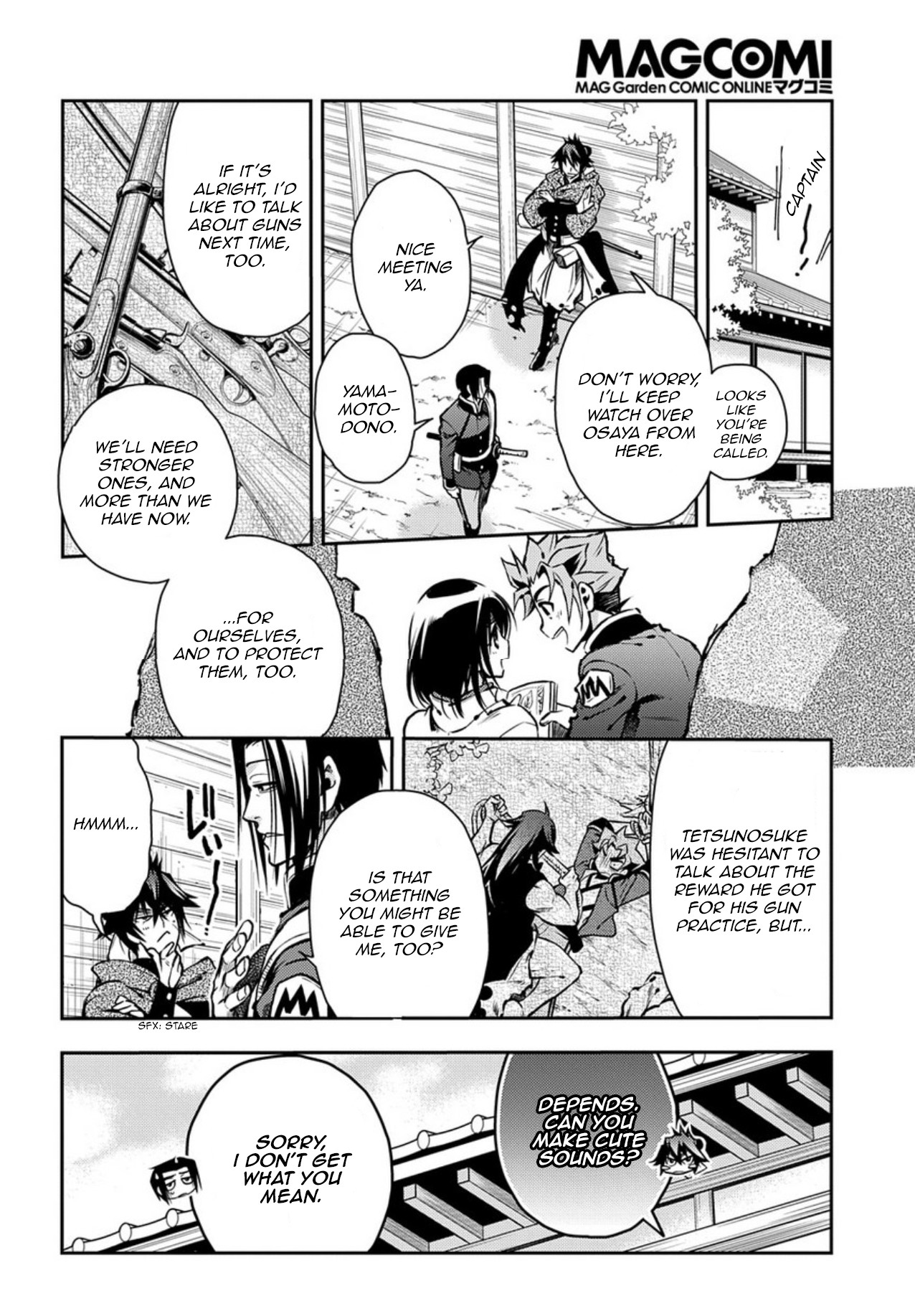Peace Maker Kurogane Chapter 88 page 14 - Chapter 88: Almost