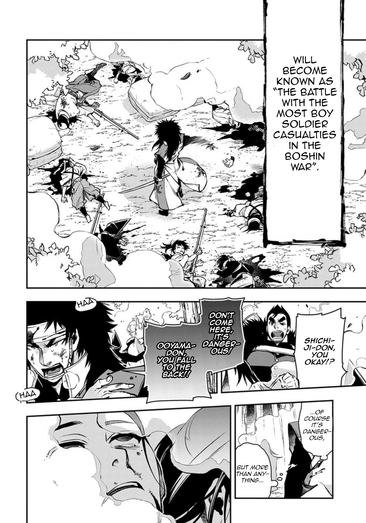Peace Maker Kurogane Chapter 88 page 26 - Chapter 88: Almost