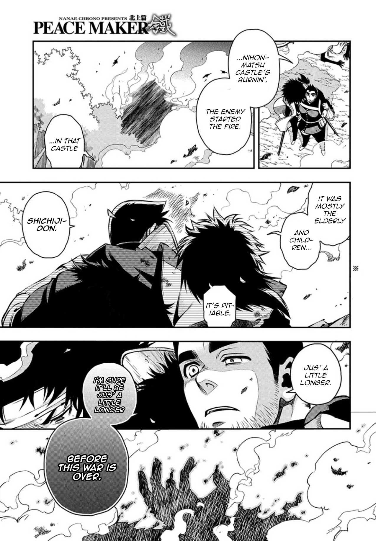 Peace Maker Kurogane Chapter 88 page 31 - Chapter 88: Almost