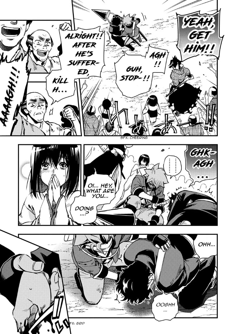 Peace Maker Kurogane Chapter 91 page 7 - Chapter 91: Clamber