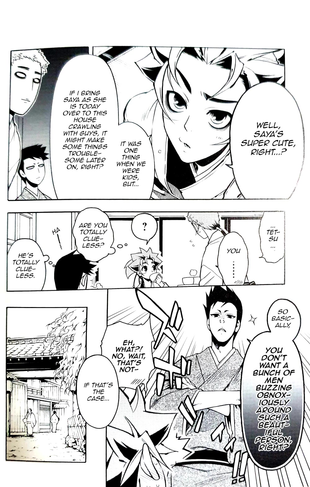 Peace Maker Kurogane Chapter 93.5 page 4 - Chapter 93.5: Omou Michi