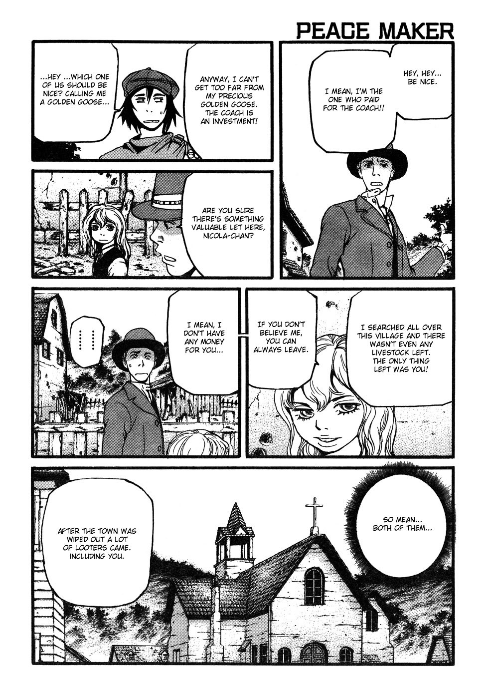 Peace Maker Chapter 3 page 6 - Chapter 3 : The Secret of Feydon