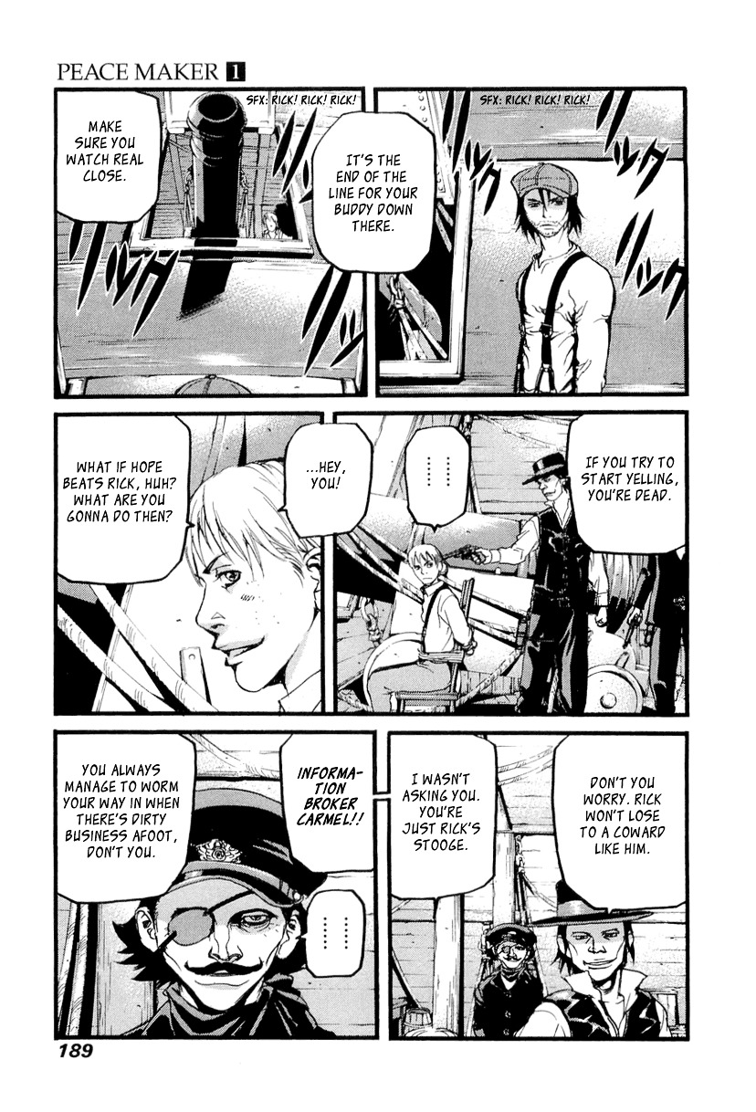 Peace Maker Chapter 6 page 11 - Chapter 6 : The Rigged Duel