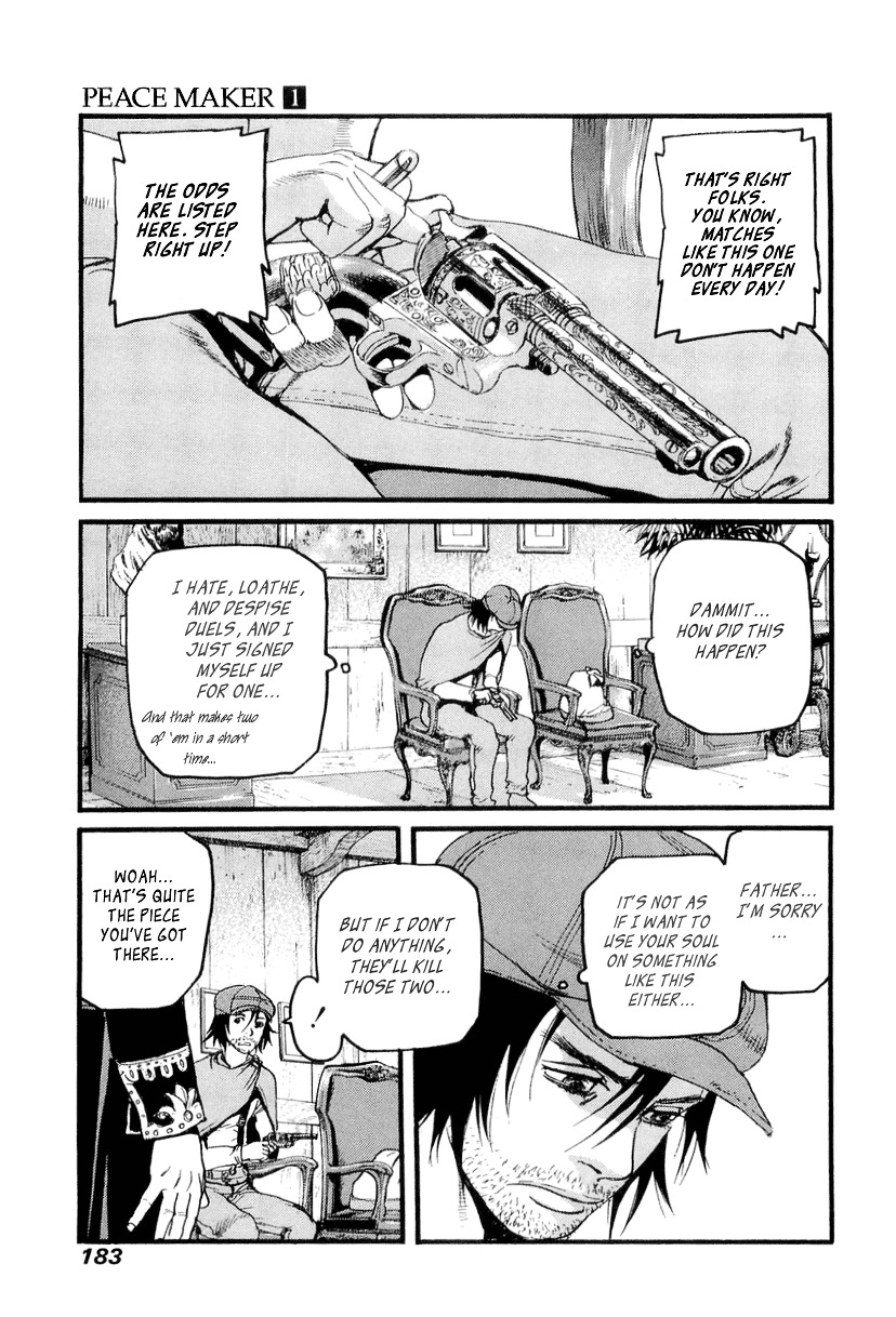 Peace Maker Chapter 6 page 5 - Chapter 6 : The Rigged Duel