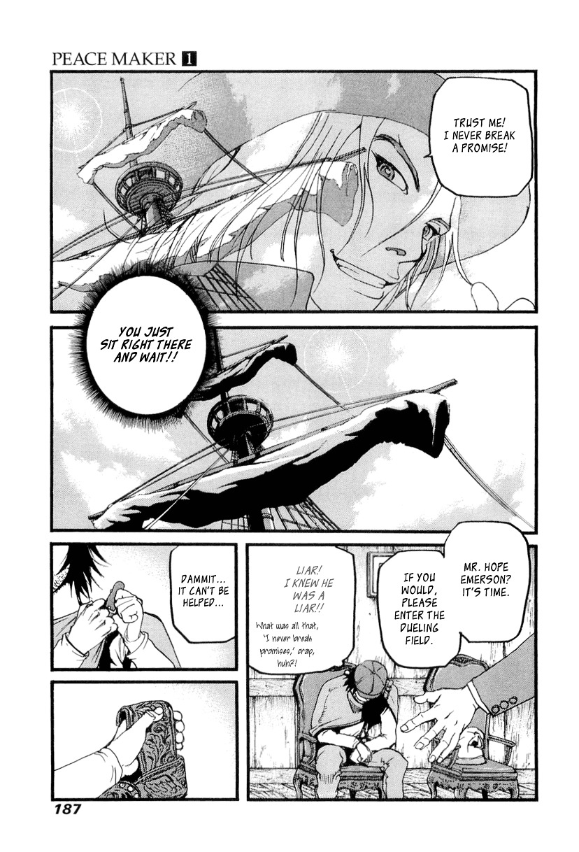Peace Maker Chapter 6 page 9 - Chapter 6 : The Rigged Duel