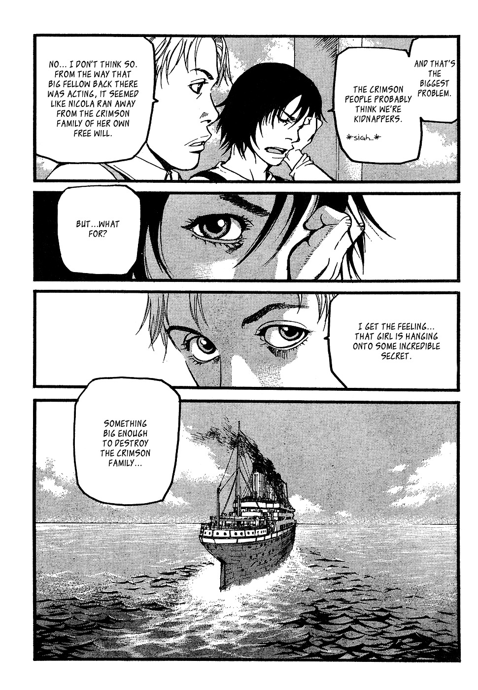 Peace Maker Chapter 7 page 12 - Chapter 7 : Shipboard Nightmare