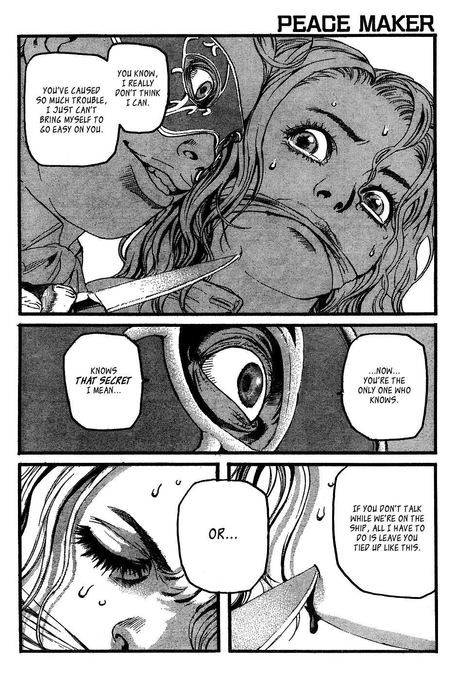 Peace Maker Chapter 7 page 22 - Chapter 7 : Shipboard Nightmare