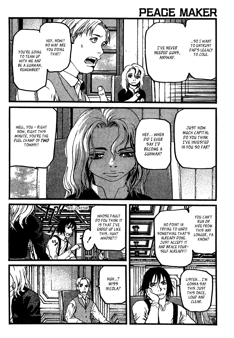 Peace Maker Chapter 7 page 7 - Chapter 7 : Shipboard Nightmare