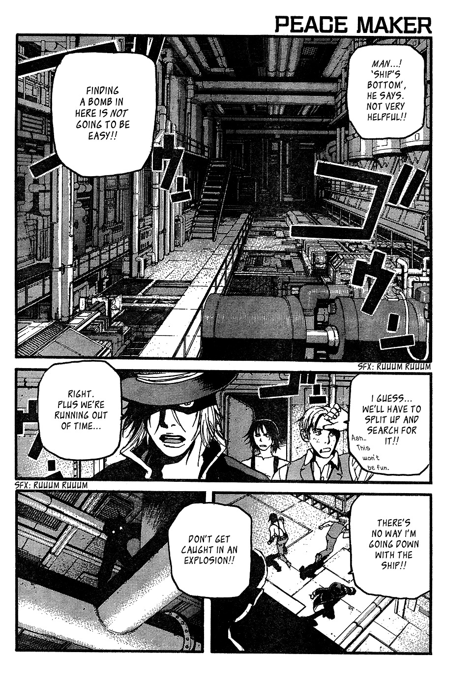 Peace Maker Chapter 8 page 14 - Chapter 8 : Bomber vs Shooter