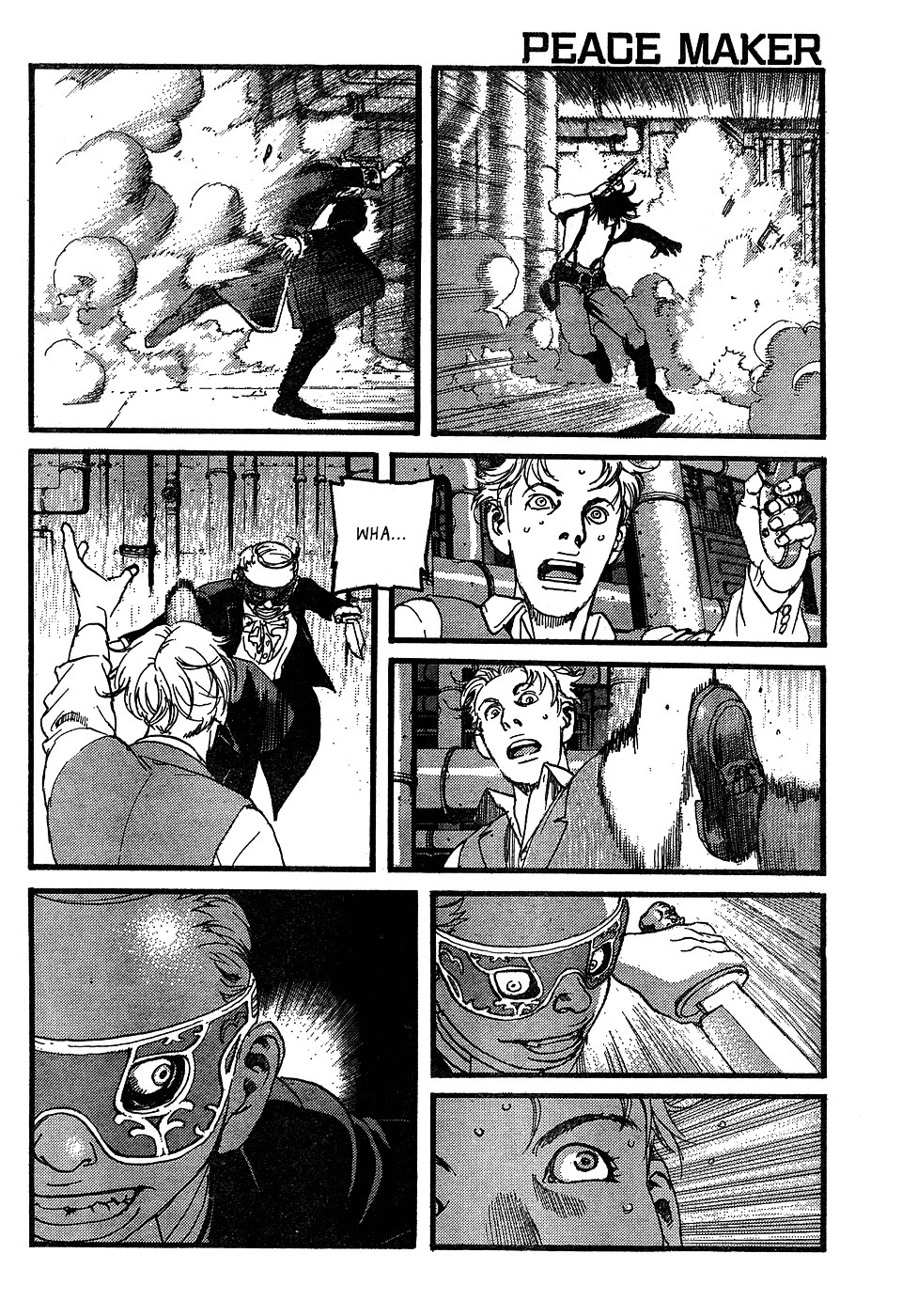 Peace Maker Chapter 8 page 18 - Chapter 8 : Bomber vs Shooter