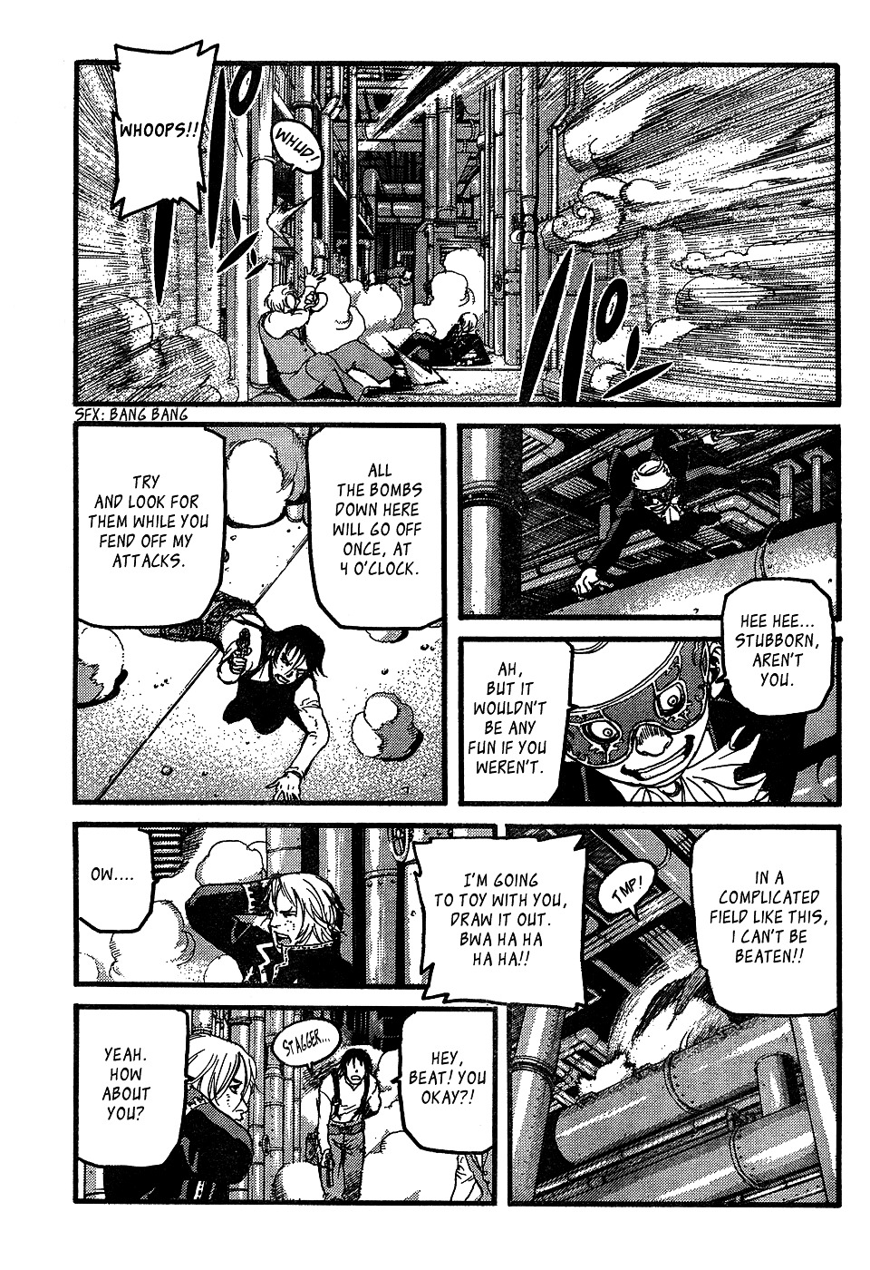 Peace Maker Chapter 8 page 19 - Chapter 8 : Bomber vs Shooter