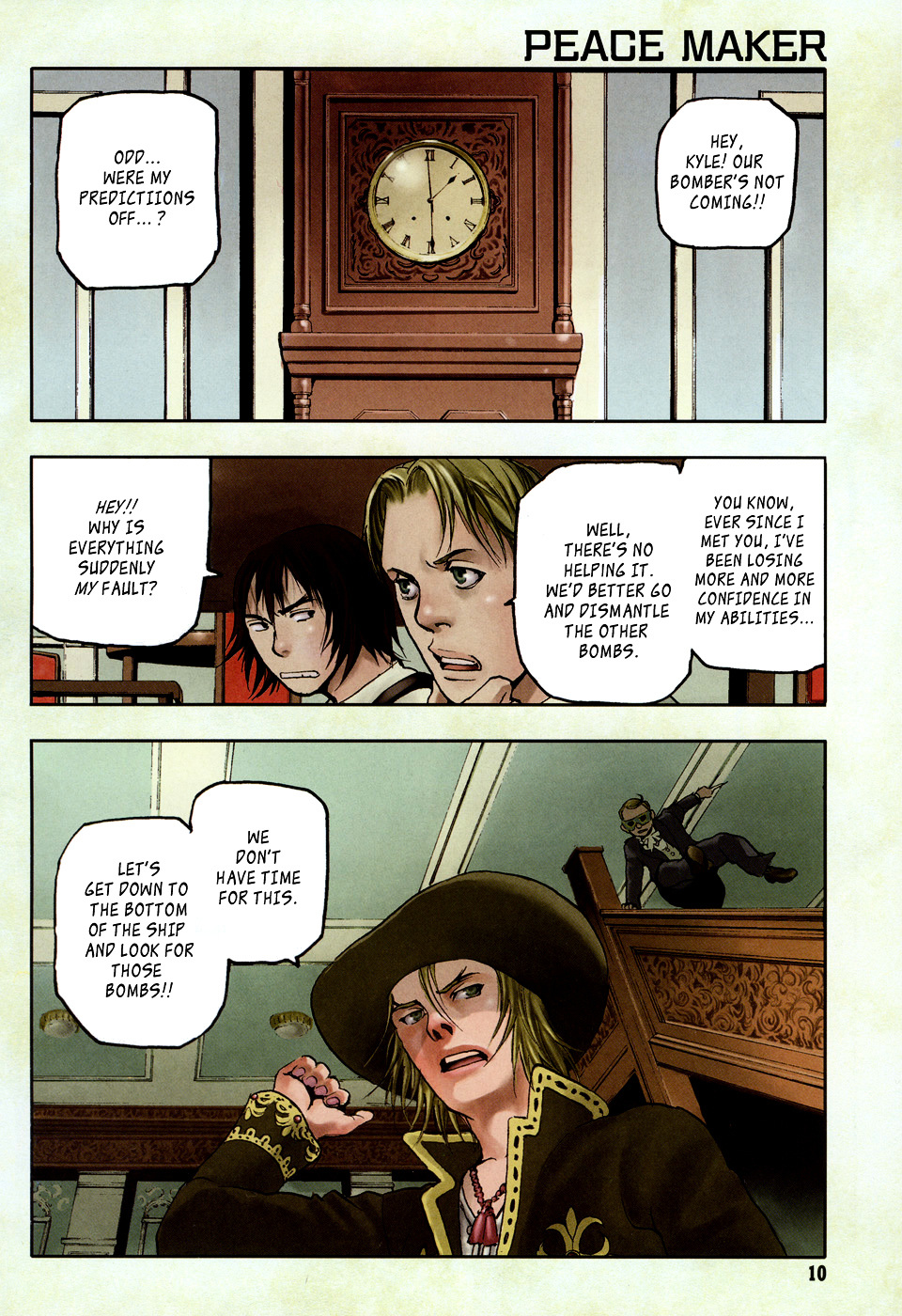 Peace Maker Chapter 8 page 3 - Chapter 8 : Bomber vs Shooter