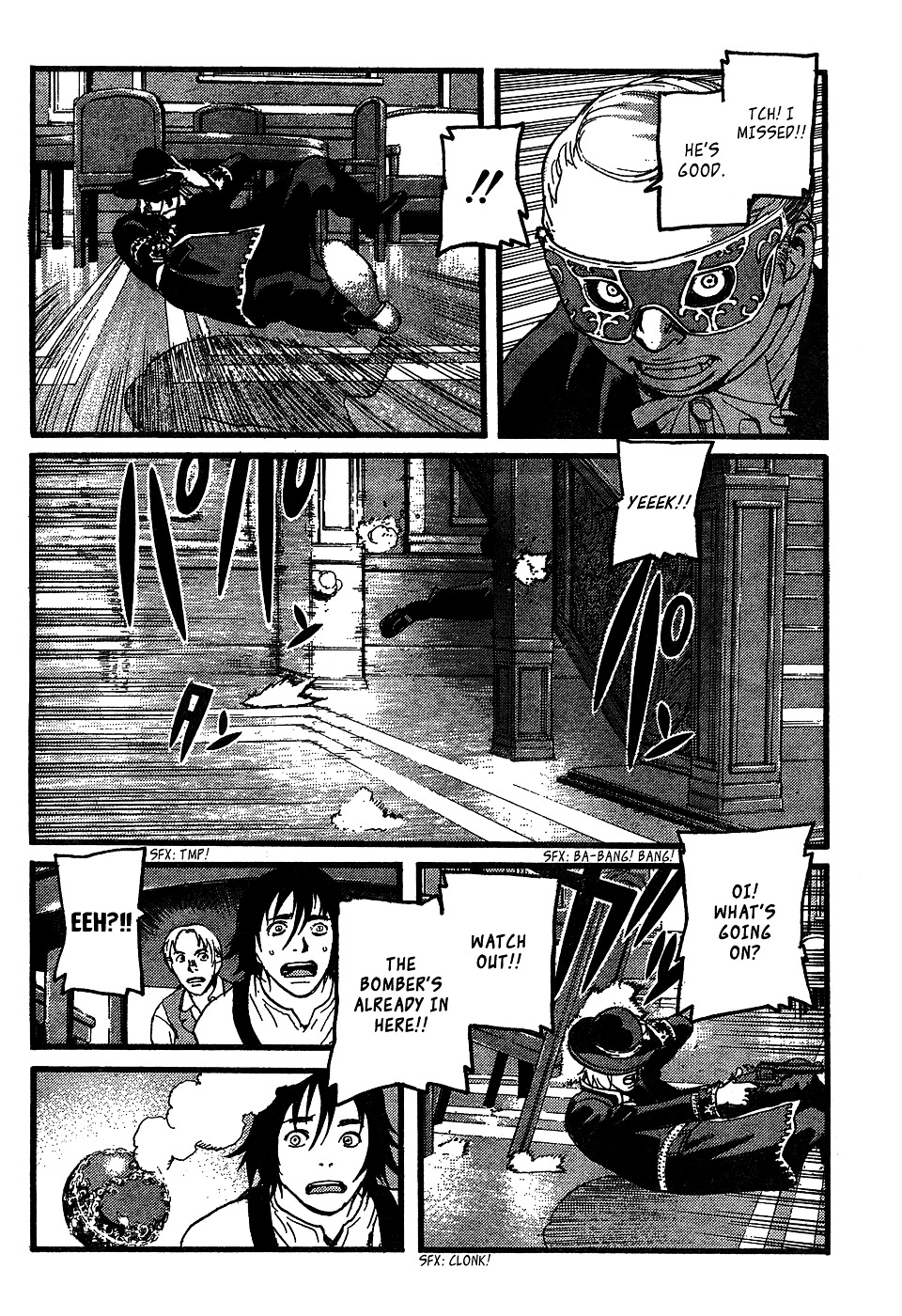 Peace Maker Chapter 8 page 5 - Chapter 8 : Bomber vs Shooter