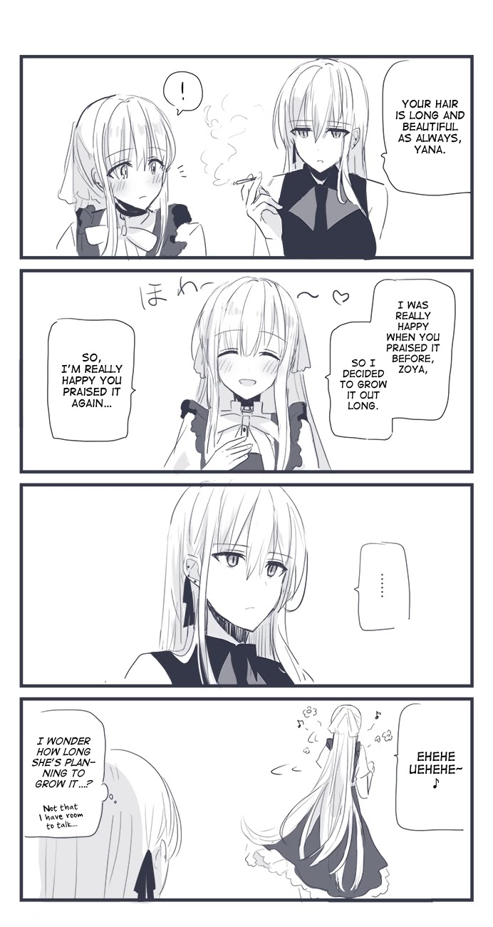 Peaceful Yuri Manga Chapter 1 page 2 - Chapter 1