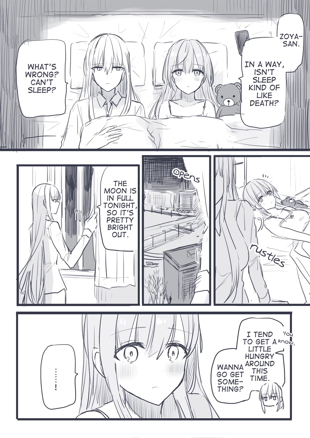 Peaceful Yuri Manga Chapter 12 page 1 - Chapter 12