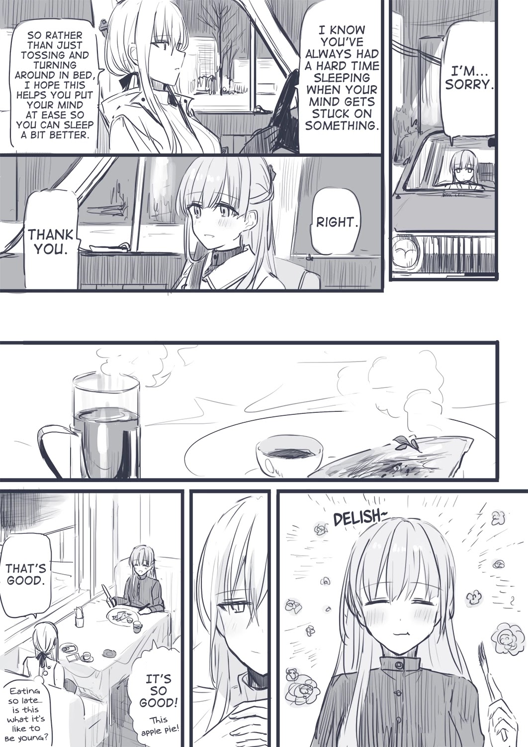 Peaceful Yuri Manga Chapter 12 page 2 - Chapter 12