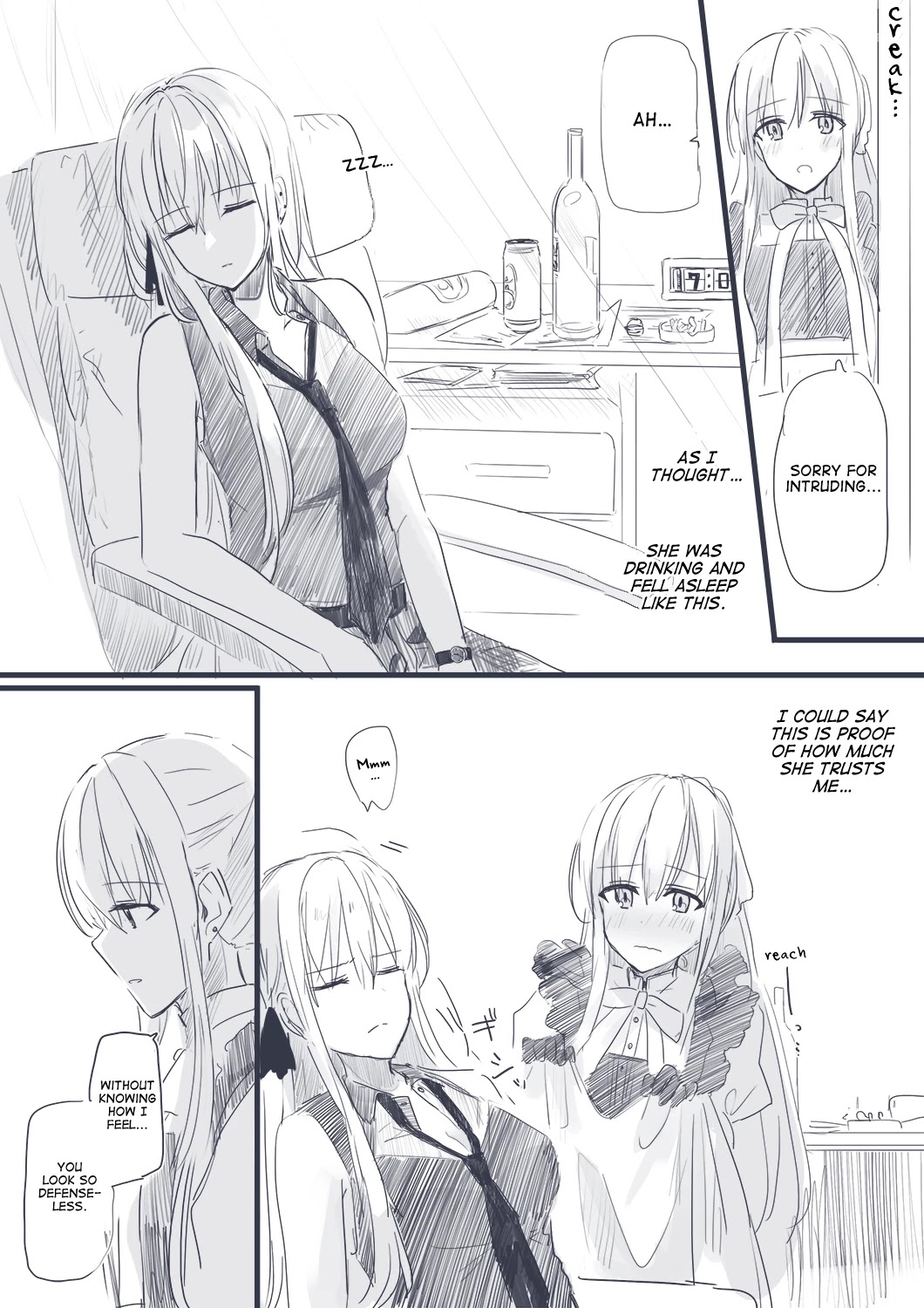 Peaceful Yuri Manga Chapter 3 page 1 - Chapter 3