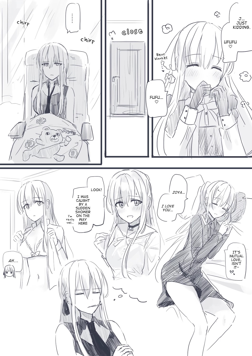 Peaceful Yuri Manga Chapter 3 page 2 - Chapter 3