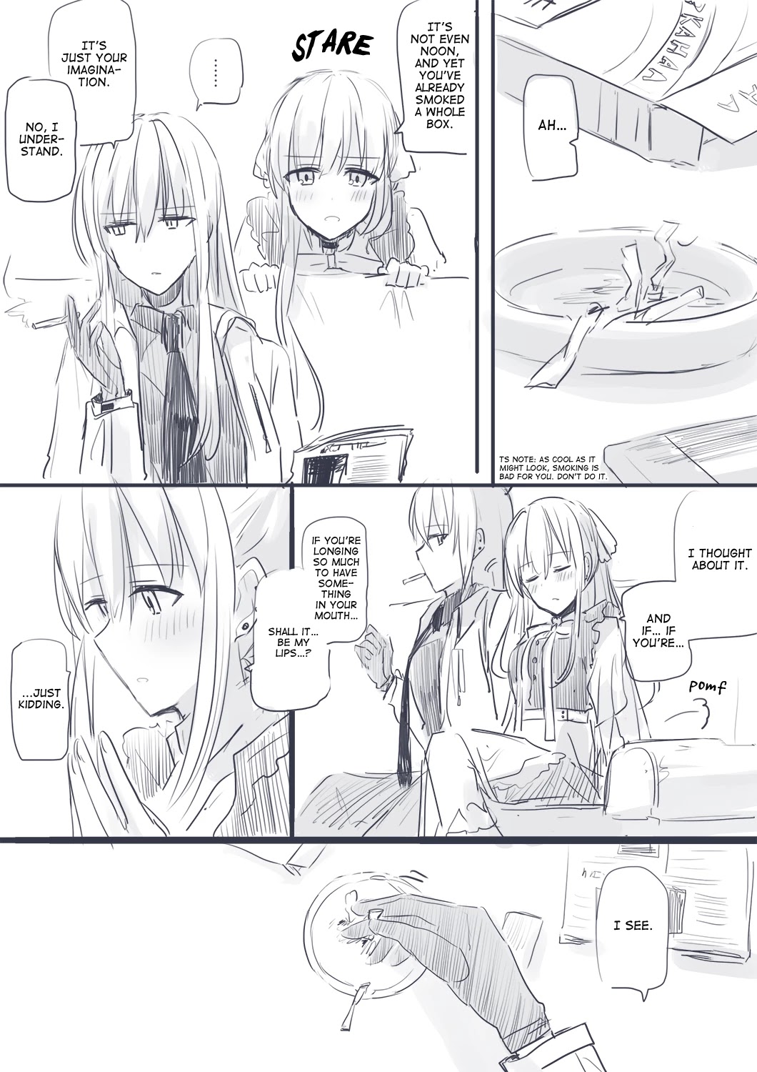 Peaceful Yuri Manga Chapter 4 page 1 - Chapter 4