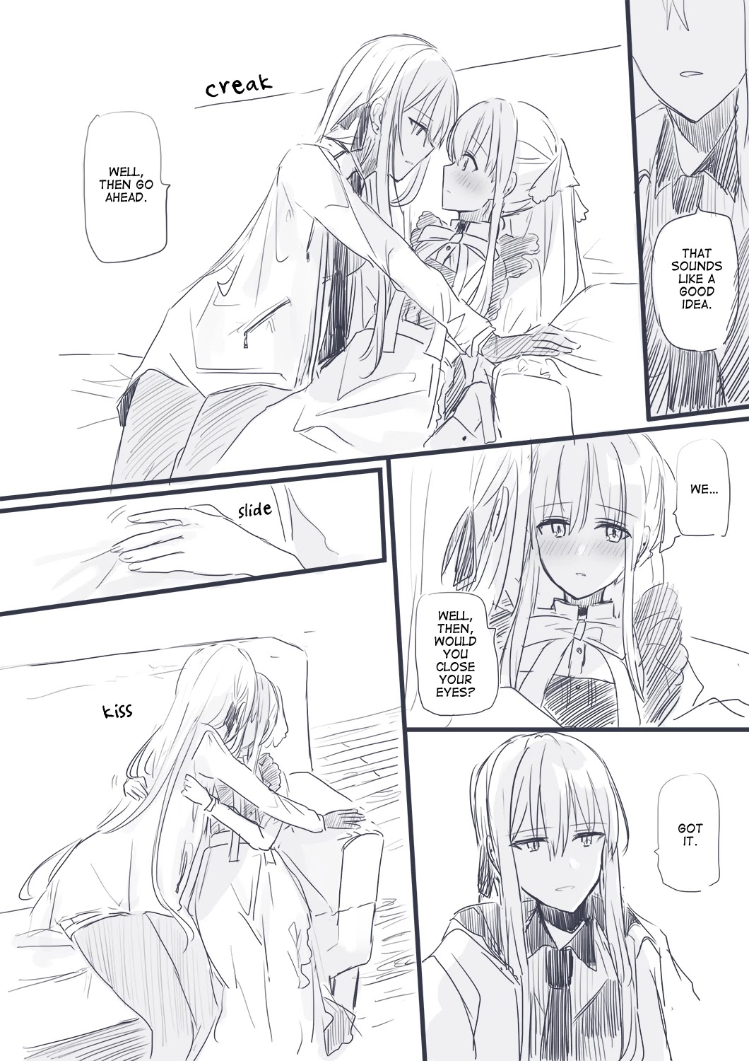 Peaceful Yuri Manga Chapter 4 page 2 - Chapter 4